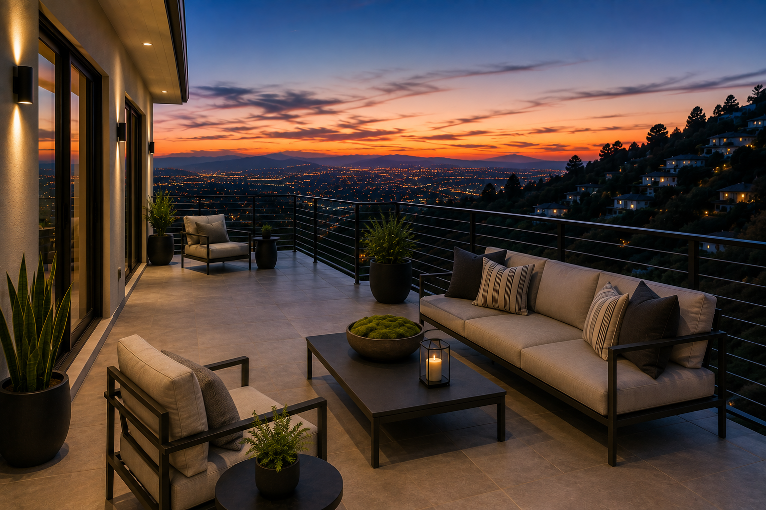 Outdoor terrace